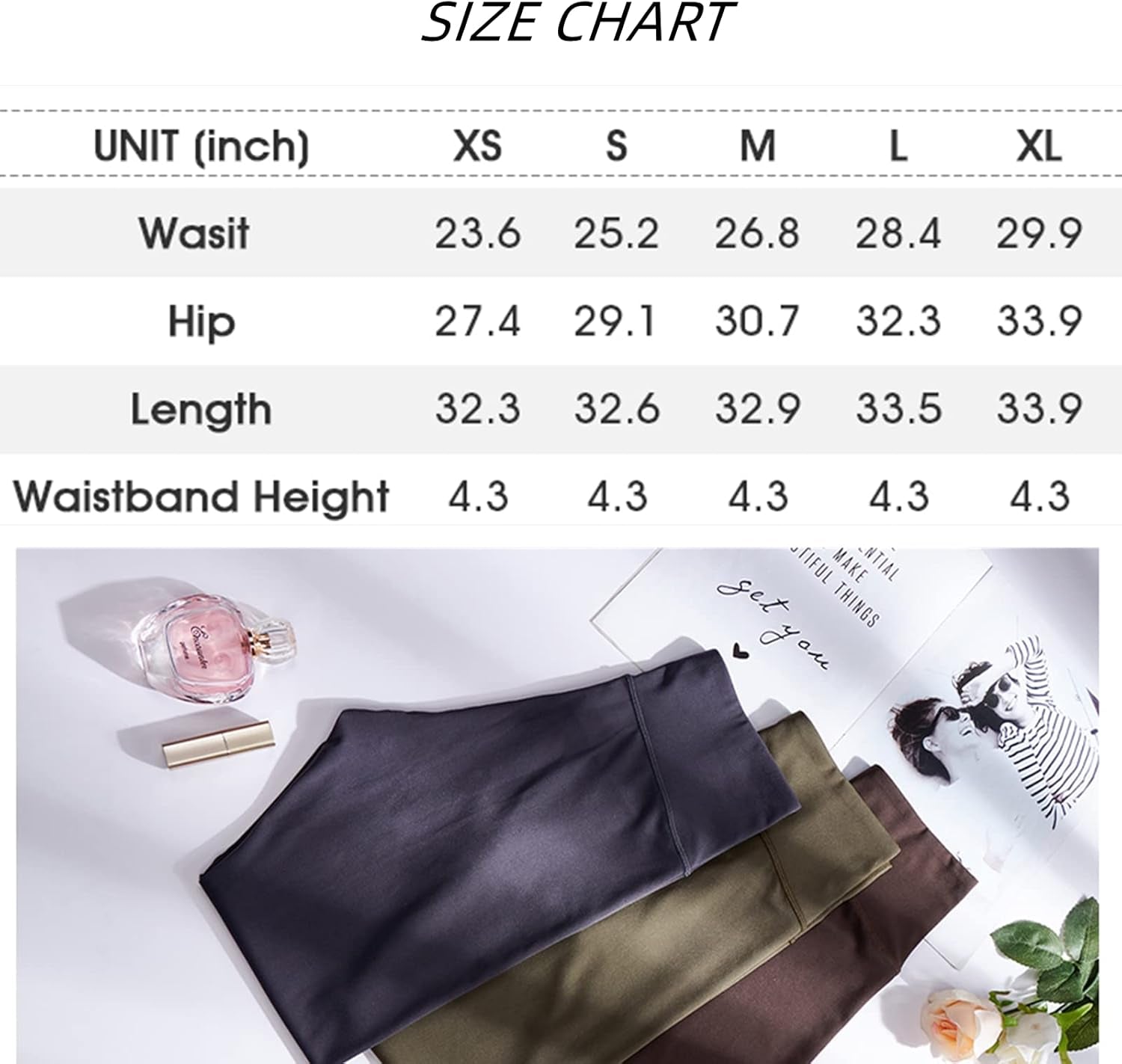 Leggings for Women Tummy Control Colorful Workout Leggins High Waisted Yoga Pants